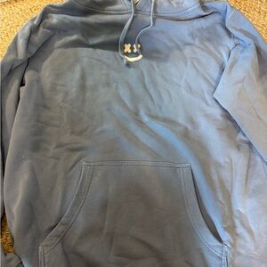 Blue Casual Sweatshirt with Cozy Fit